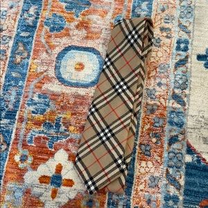 Burberry Classic Nova Check 100% Wool Tie